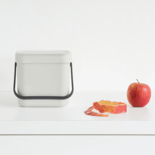 BRABANTIA SORT & GO COMPOST BIN - 6 LITRE / LIGHT GREY