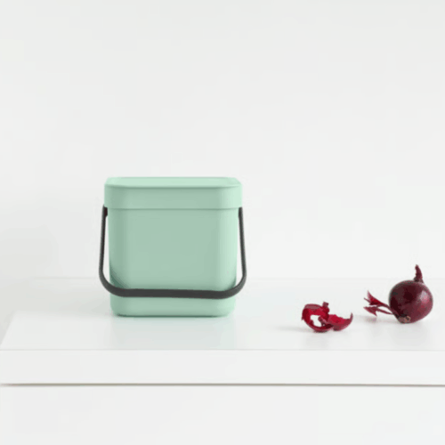 BRABANTIA SORT & GO FOOD BIN - 3 LITRE / JADE GREEN