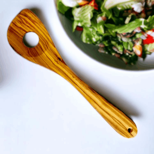 OLIVE WOOD STRAIGHT STIRRING SPOON