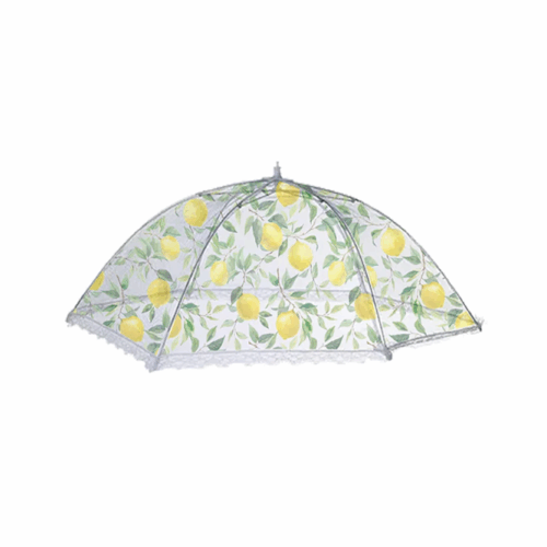 LEMON GROVE PRINT FOOD UMBRELLA - SMALL