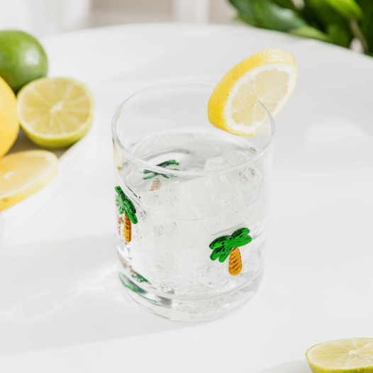 UBERSTAR CHARM TUMBLERS - PALM TREE