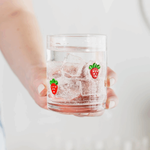 UBERSTAR CHARM TUMBLERS - STRAWBERRY