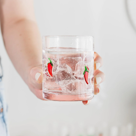 UBERSTAR CHARM TUMBLERS - CHILLI PEPPER