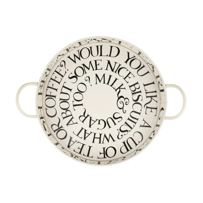 EMMA BRIDGEWATER BLACK TOAST LARGE HANDLED TRAY - Image 2