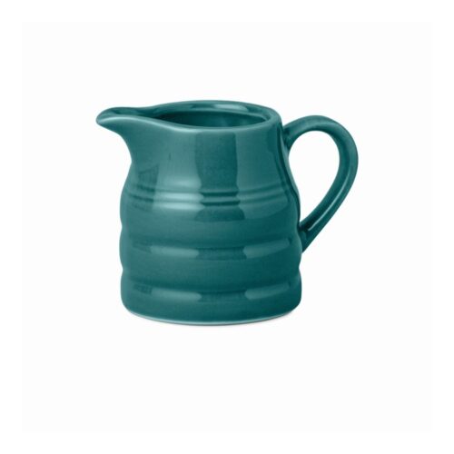 COLOURED CERAMIC CHURN JUGS - MINI - TEAL