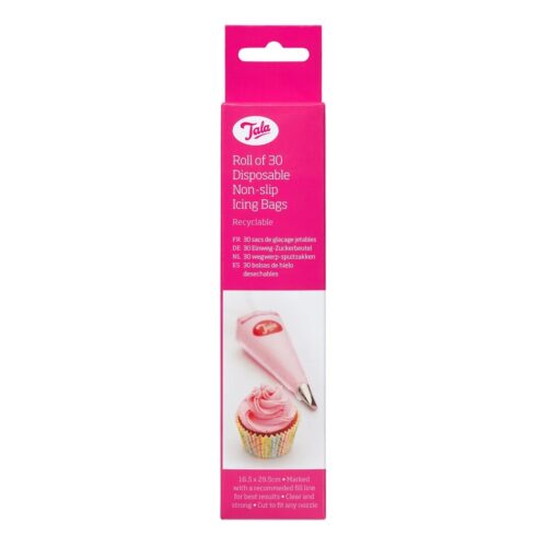 TALA DISPOSABLE NON-SLIP ICING BAGS - PACK OF 30