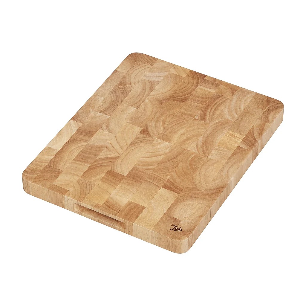 HEVEA END GRAIN BOARD - 37CM X 30CM X 3 CM
