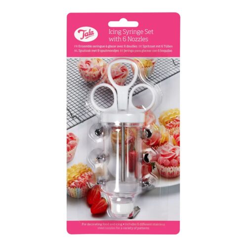 TALA ICING SYRINGE SET  WITH 6 NOZZLES