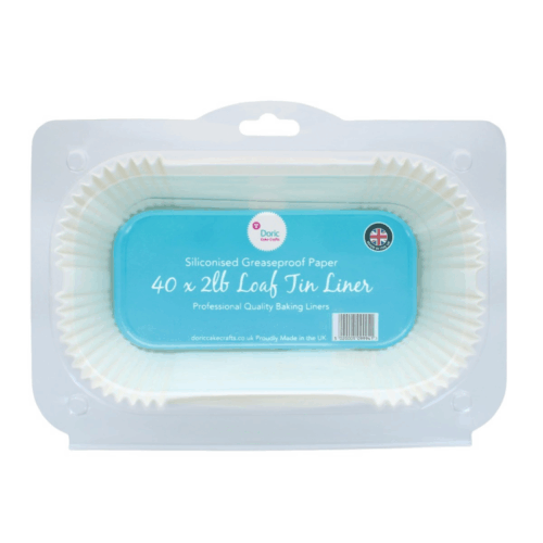 CULPITT LOAF TIN LINERS  2LB - PACK OF 40