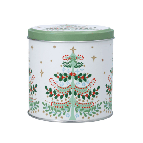 ALPINE CHRISTMAS TREE CHOCOLATE TIN