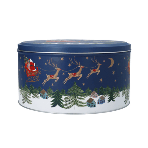 NOSTALGIA SLEIGH CAKE TIN
