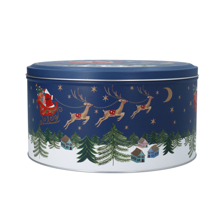 NOSTALGIA SLEIGH CAKE TIN