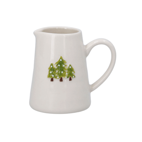 MINI JUG - SNOWY CHRISTMAS TREES