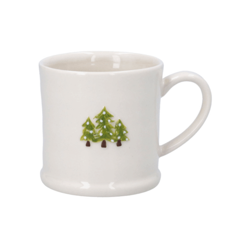 CHRISTMAS TREES CERAMIC MINI MUG