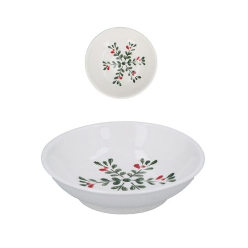 ALPINE SMALL DISH - CHOICE OF 2 DESIGNS - SNOWFLAKE