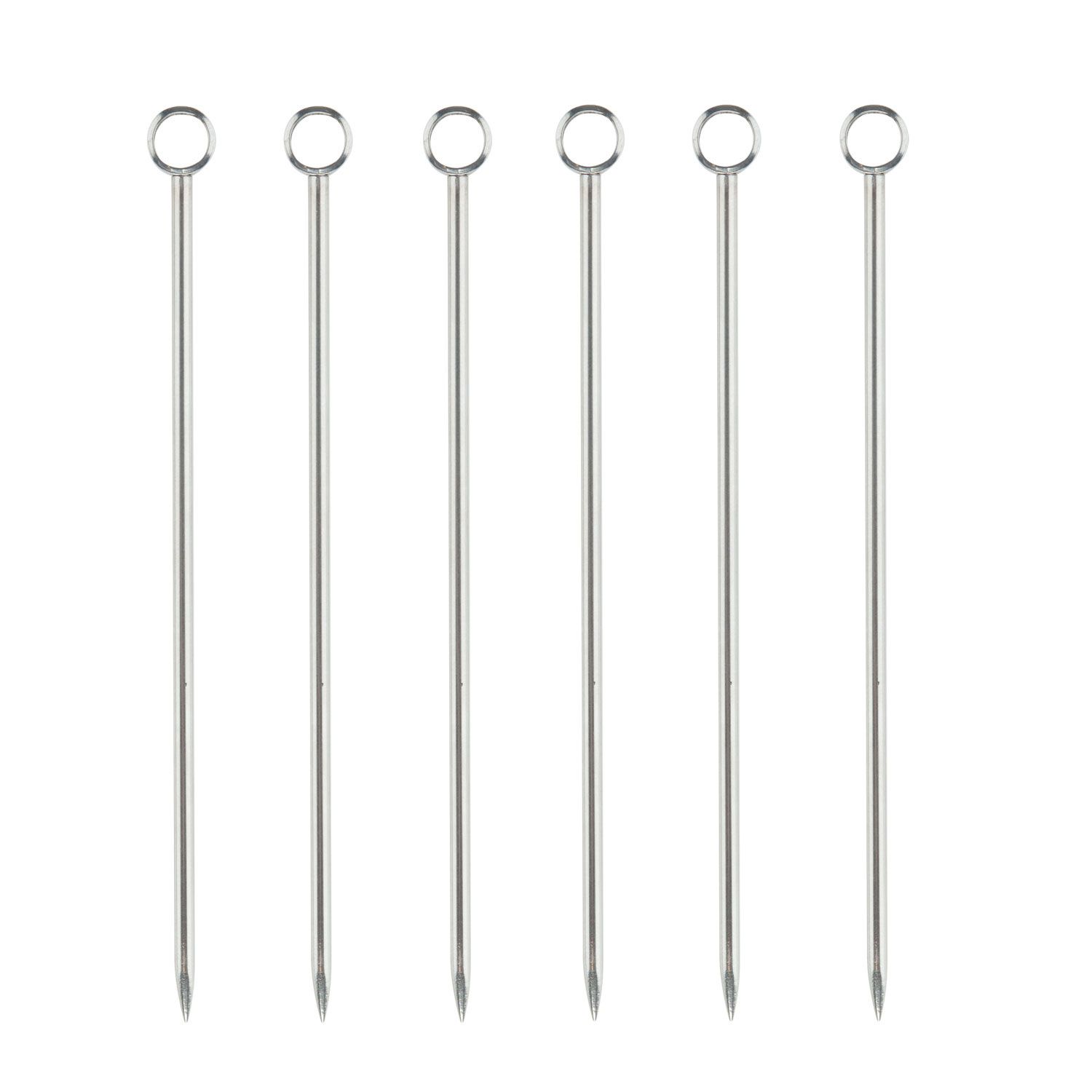UBERSTAR COCKTAIL STIRRER STICKS - SILVER FINISH - Image 4