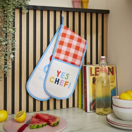 YES CHEF DOUBLE OVEN GLOVE