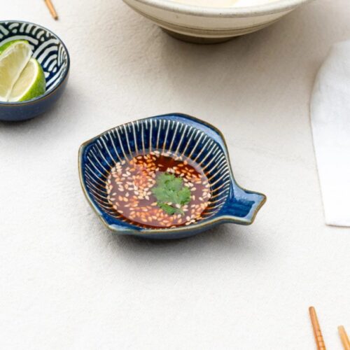 FISH SHAPED DIPPING BOWL