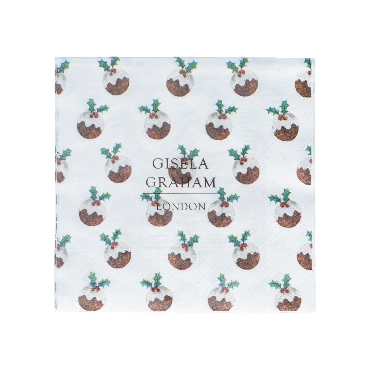 CHRISTMAS PUDDING NAPKINS