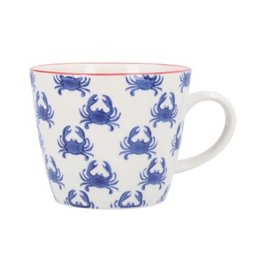 GISELA GRAHAM BLUE CRAB MUG