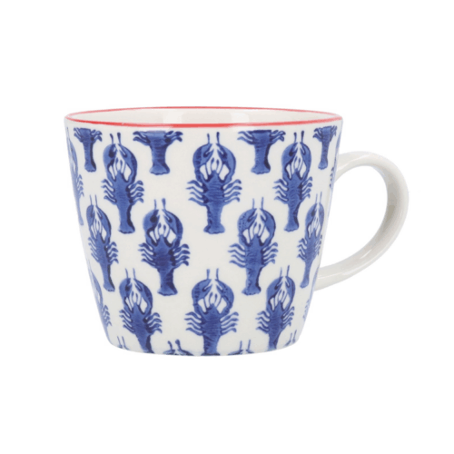 GISELA GRAHAM BLUE LOBSTER MUG
