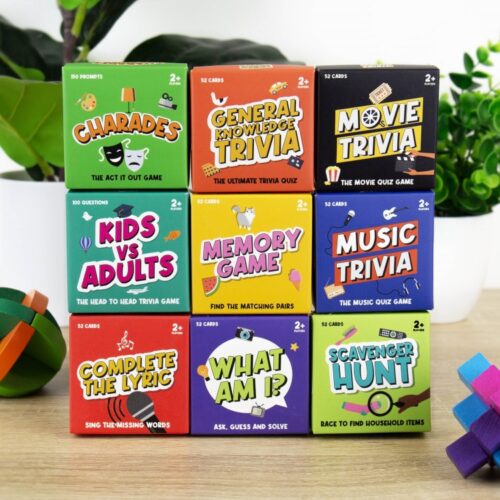 MINI TOP TRIVIA CARDS - CHOICE OF 9 TRIVIA'S