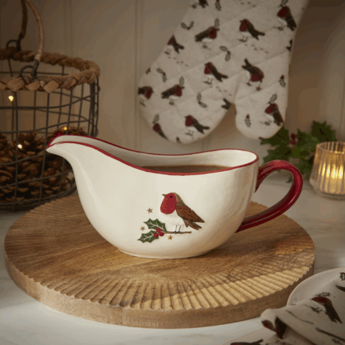 ROBINS RETREAT GRAVY BOAT