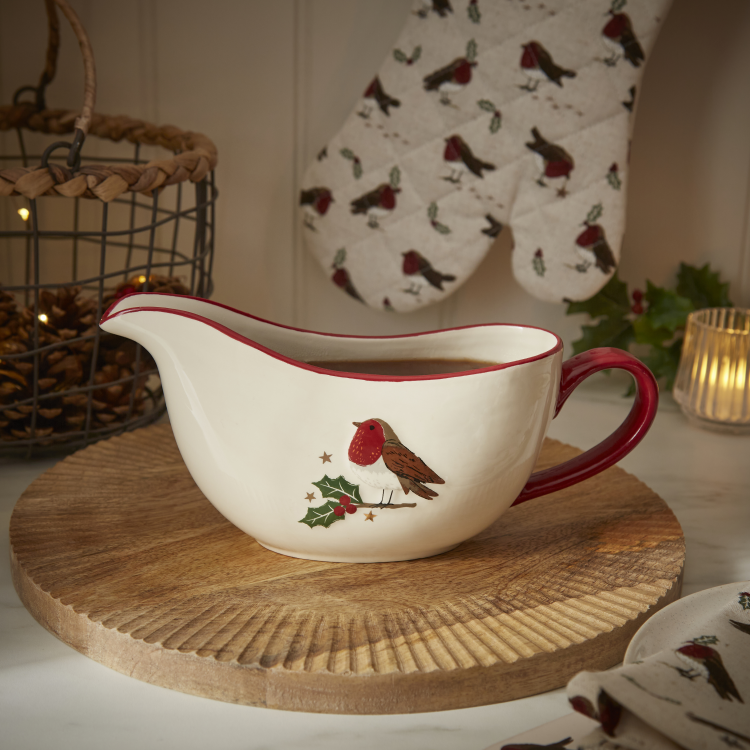 ROBINS RETREAT GRAVY BOAT