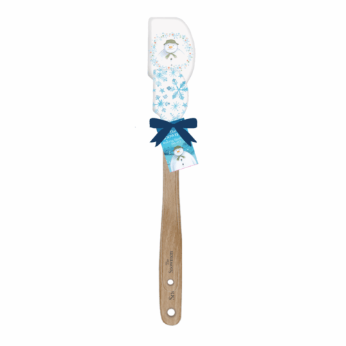 THE SNOWMAN SET OF 2 SPATULAS - WHITE