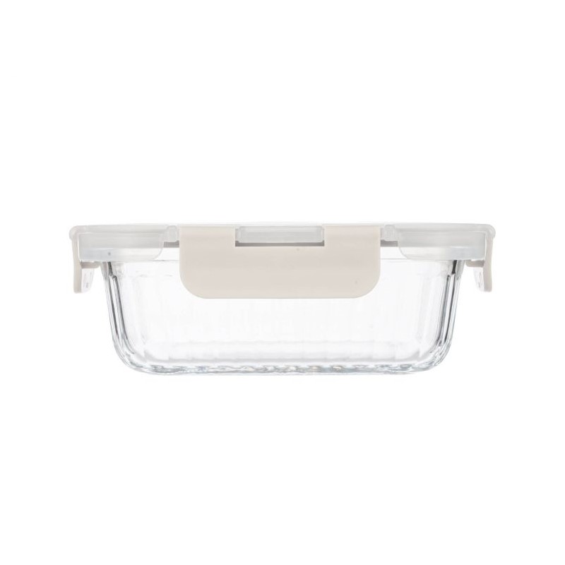 FLOW & CARE RECTANGULAR GLASS CONTAINER WITH LID - 1.5 LITRE - Image 2
