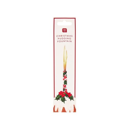 HOLLY CHRISTMAS PUDDING ICE FOUNTAIN
