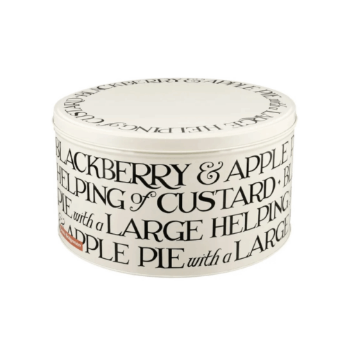 EMMA BRIDGEWATER BLACKBERRY ROUND CAKE TIN - MEDIUM