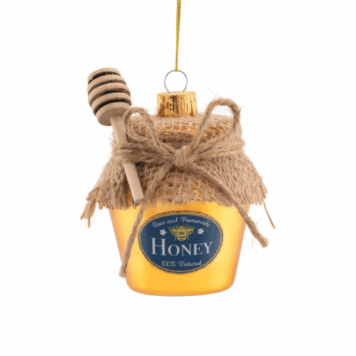 HONEY POT BAUBLE DECORATION