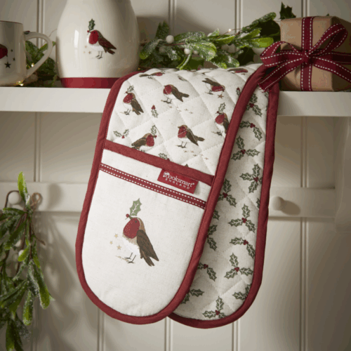 ROBINS RETREAT DOUBLE OVEN GLOVES