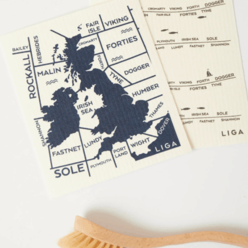 SHIPPING FORECAST ECO DISHCLOTHS - PACK OF 2