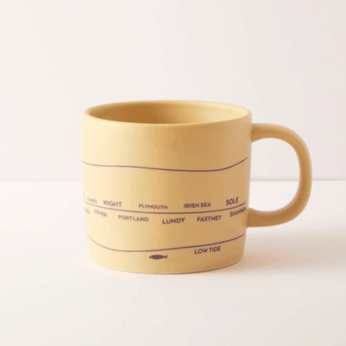 SHIPPING FORECAST STONEWARE MUG