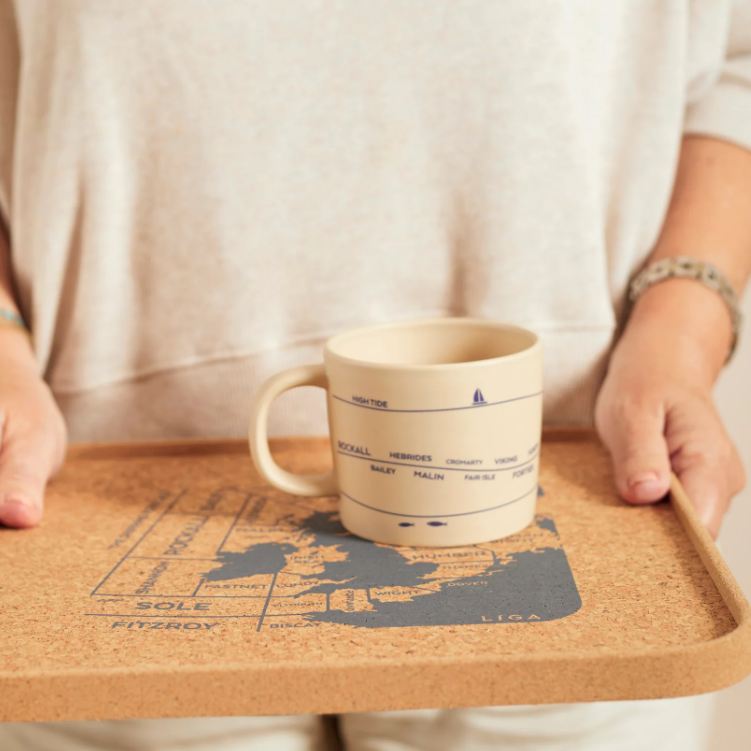SHIPPING FORECAST STONEWARE MUG - Image 2