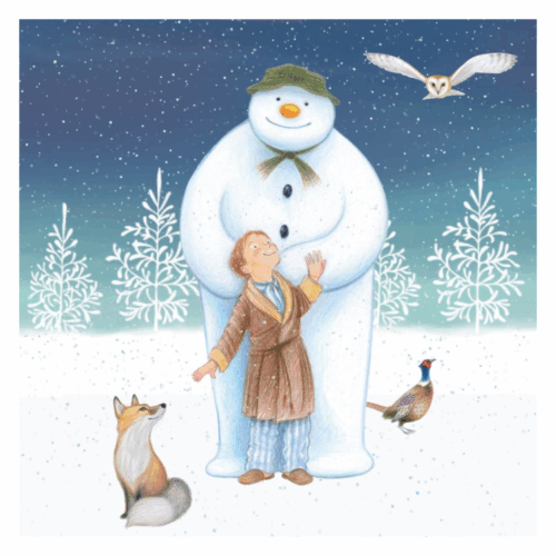 THE SNOWMAN AND WOODLAND FRIENDS PAPER NAPKINS