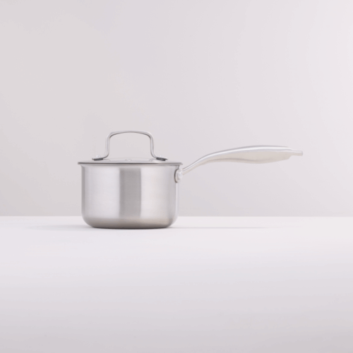 STELLAR ZERO - SAUCEPAN WITH GLASS LID / 14CM