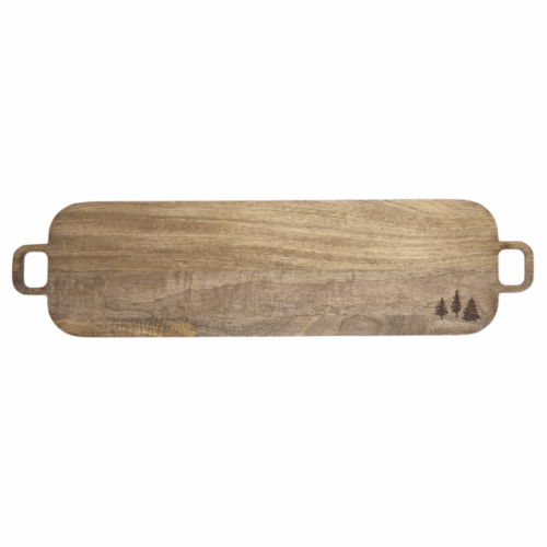 WINTER FOREST MANGO SERVING BOARD
