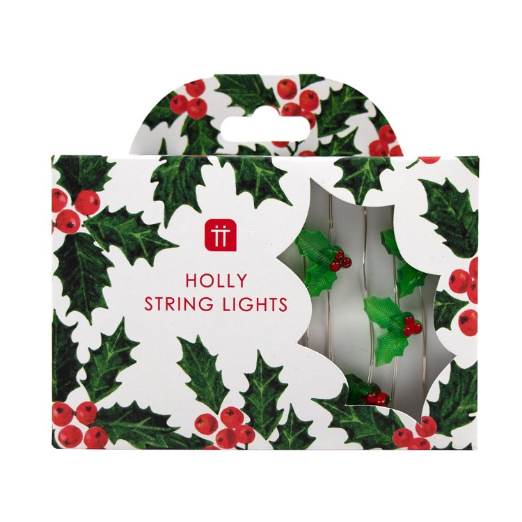 BOTANICAL HOLLY STRING LIGHTS - 3 METER LENGTH - Image 2