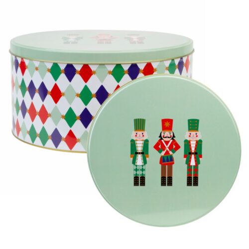 NUTCRACKER ROUND CAKE TIN - 23CM