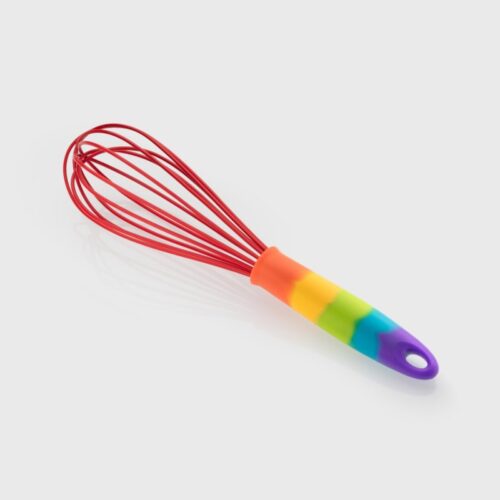 SILICONE WHISK - RAINBOW