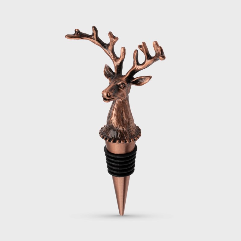 TAPROOM STAG WINE STOPPER - COPPER - Image 2