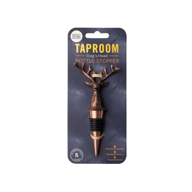 TAPROOM STAG WINE STOPPER - COPPER - Image 3
