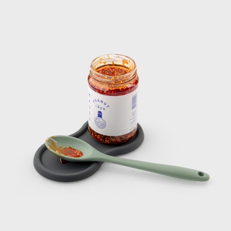 SILICONE MILL/BOTTLE REST - GRAPHITE