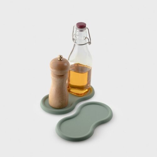 SILICONE MILL/BOTTLE REST - SAGE