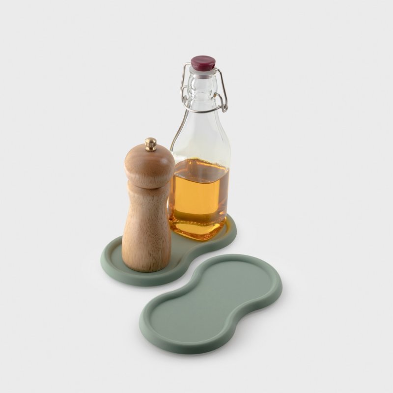 SILICONE MILL/BOTTLE REST - SAGE