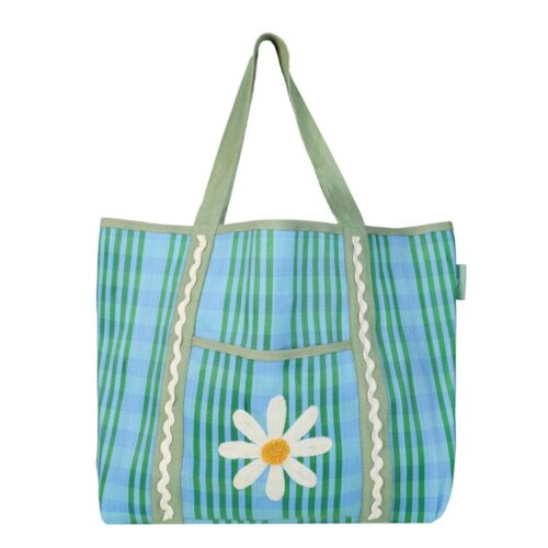 RECYCLED PLASTIC TOTE BAG - DAISY